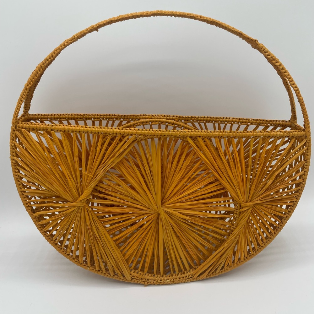 A New Day Woven Top Handle Basket Tote